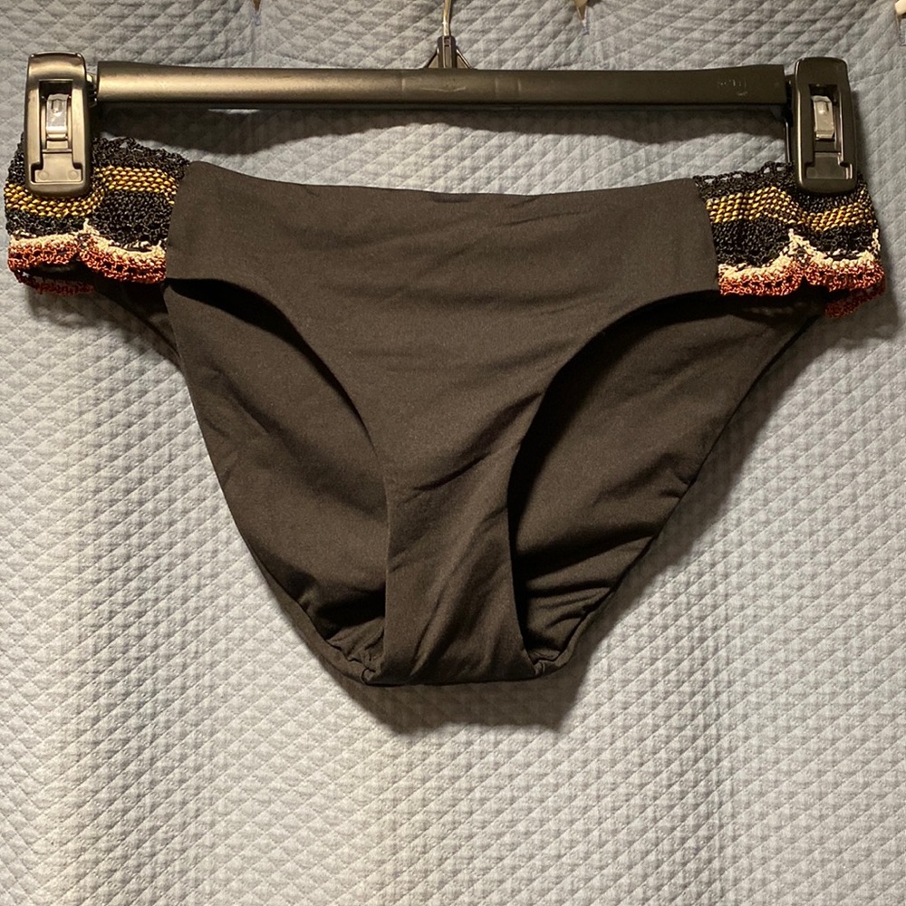 Becca crochet-lace swim bottoms